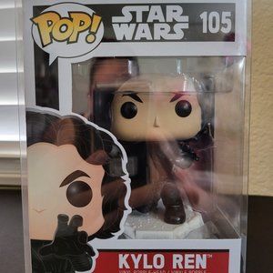 Star Wars Kylo Ren Unmasked (Action Pose) Funko Pop